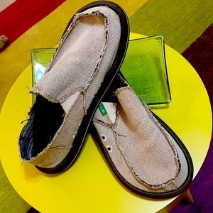 Sanuk mens sidewalk surfers vagabond size 9